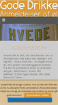 Mobile Screenshot of godedrikke.dk